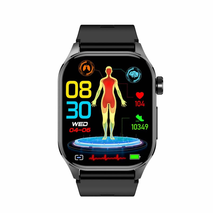 Ecg Blood Sugar Pressure Call Intelligent Health Management Smart Watch