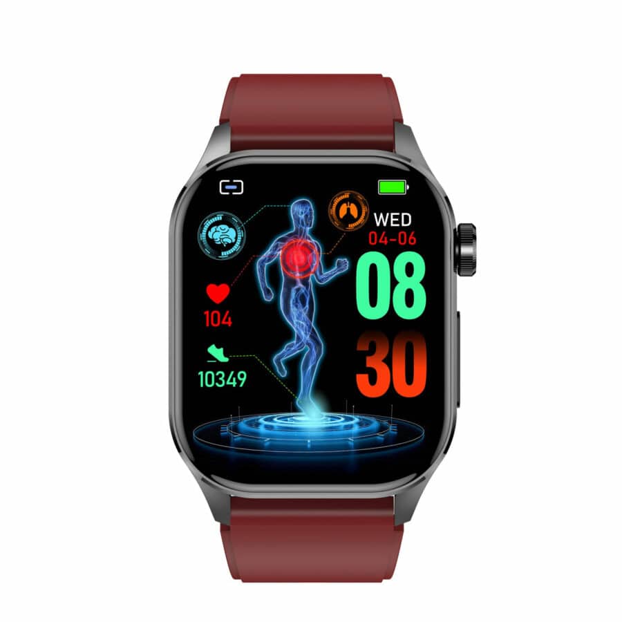 Ecg Blood Sugar Pressure Call Intelligent Health Management Smart Watch