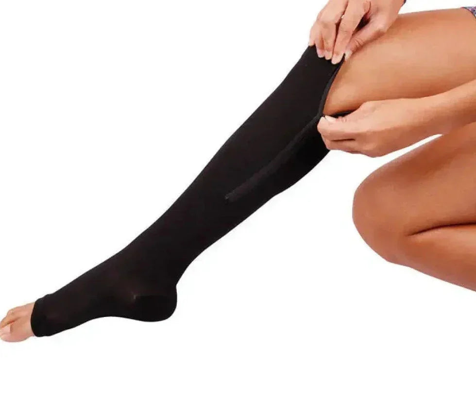 Zipper Medic - Compression Socks Black / 3 Pairs S/M 200004183